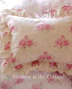 RARE RACHEL ASHWELL SHABBY CHIC ROSE SWAG RUFFLE BOUDOIR PILLOW SHAM